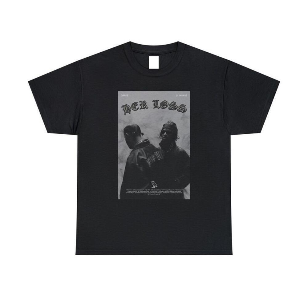 Drake 21 Savage Rap Graphic Tee  Fan Style Unisex Casual TShirt
